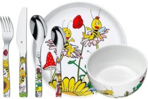 WMF, Maya the Bee, საბავშვო დანა-ჩანგალი & კოვზის ნაკრები, 4 ცალი