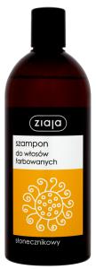 Ziaja Sunflower შეღებილი თმის შამპუნი 500 მლ