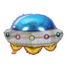 ფოლგირებული ბუშტი, უცხოპლანეტელის თეფში, 57 x 65 სმ, 1 ც.