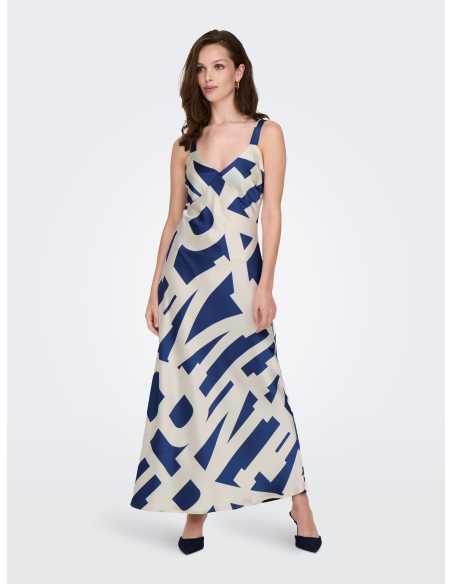 კაბა ONLY - ONLJAMIE S/L MIDI DRESS CS PTM
