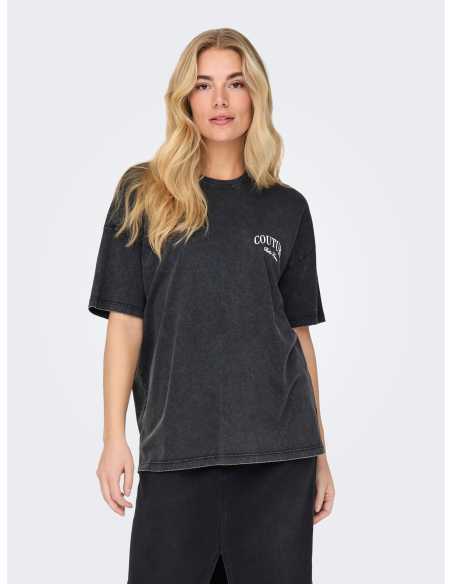 მაისურები ONLY - ONLTOHIDA LIFE S/S O-NECK TOP CC JRS