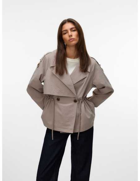 ქურთუკი Vero Moda - VMBRAVESIENNA SHORT TRENCHCOAT