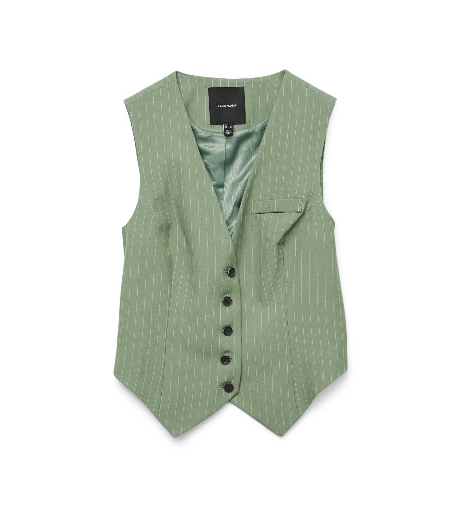 ქურთუკი Vero Moda - VMTROIAN SL PINTRIPE TAILORED VEST