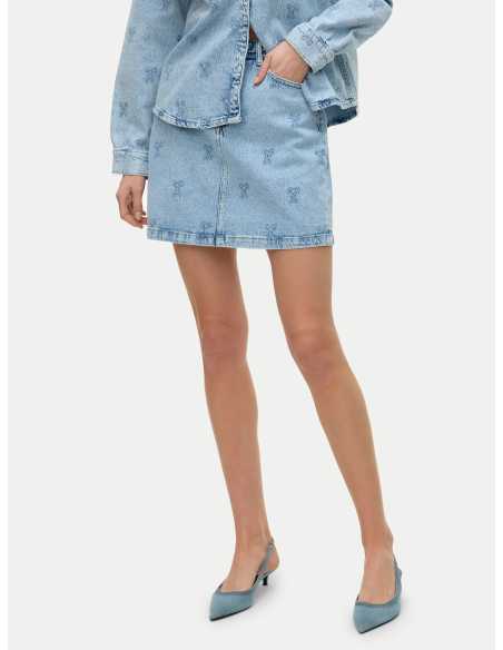ქვედაბოლო Vero Moda - VMTESSA HR SHORT EMB SKIRT RA339