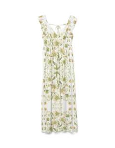 კაბა Vero Moda - VMJOSIE SL ANKLE FRILL DRESS WVN GA