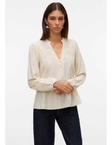 პერანგი Vero Moda - VMLOUISE LS TOP WVN