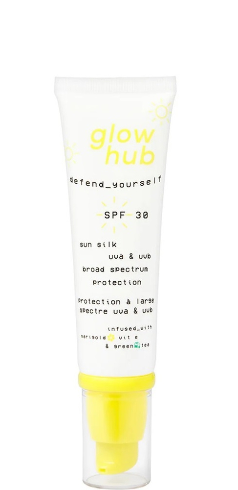 Glow Hub Defend Yourself სახის მზისგან დამცავი კრემი SPF 30 50 მლ