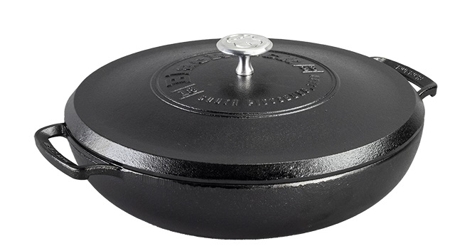 Lodge, Blackclock, თუჯის ტაფა თავსახურით, Ø30 სმ