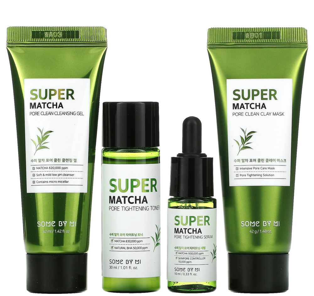 Some By Mi Super Matcha სახის მოვლის ნაკრები