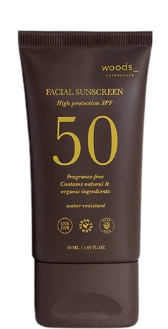 Woods Copenhagen სახის მზისგან დამცავი SPF 50 50 მლ