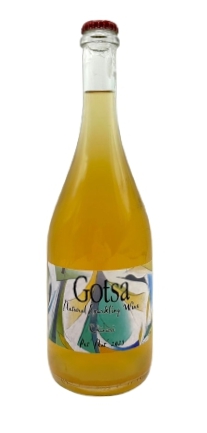 გოცა, ჩინური, ბიოდინამიური თეთრი მშრალი პეტნატი, 2023 წ.