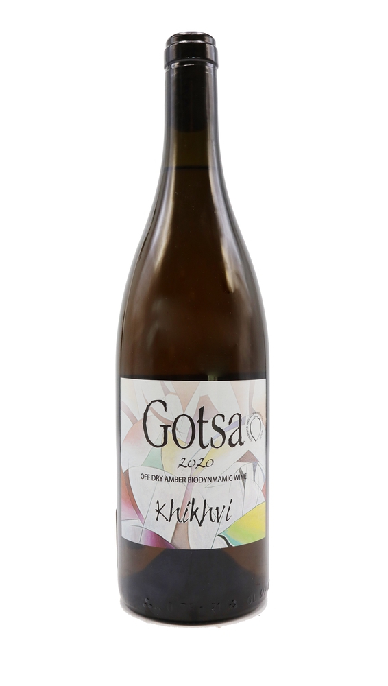 გოცა, ხიხვი ბიოდინამიური ქარვისფერი მშრალი ღვინო, 2022 წ.