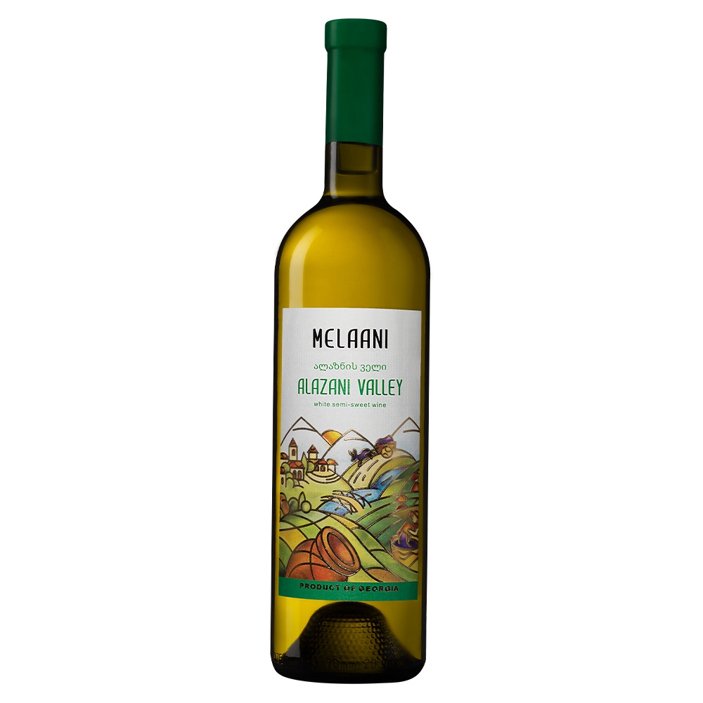 მელაანი, ალაზნის ველი, თეთრი ნახევრადთკბილი ღვინო, 2018 წ.