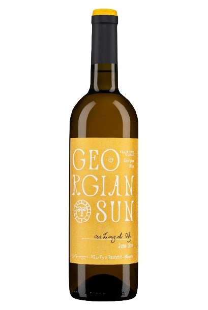 ქართული მზე, რქაწითელი & მწვანე, თეთრი მშრალი ღვინო, 2022 წ.