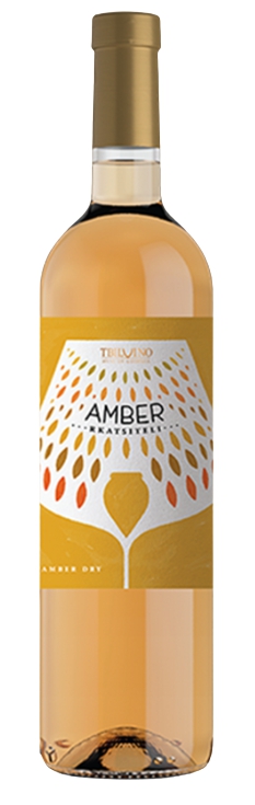 თბილღვინო, ამბერ რქაწითელი, თეთრი მშრალი ღვინო, 2020 წ.