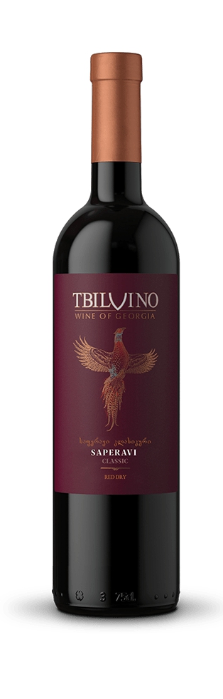 თბილღვინო, კლასიკური საფერავი, წითელი მშრალი ღვინო.