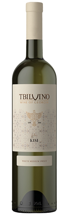 თბილღვინო, ქისი, თეთრი ნახევრადტკბილი ღვინო, 2021 წ.