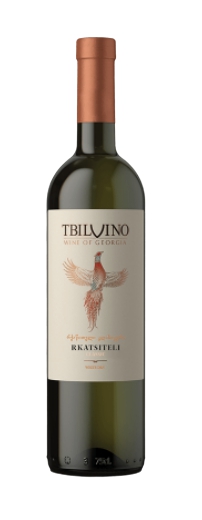 თბილღვინო, რქაწითელი კლასიკური, თეთრი მშრალი ღვინო, 2019 წ.