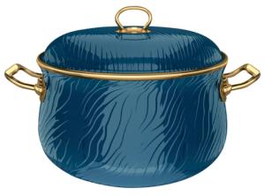 Berllong, ემალის ქვაბი, 5 ლ