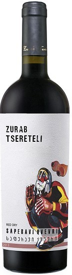 წერეთელი, ქვევრის საფერავი, წითელი მშრალი ღვინო.