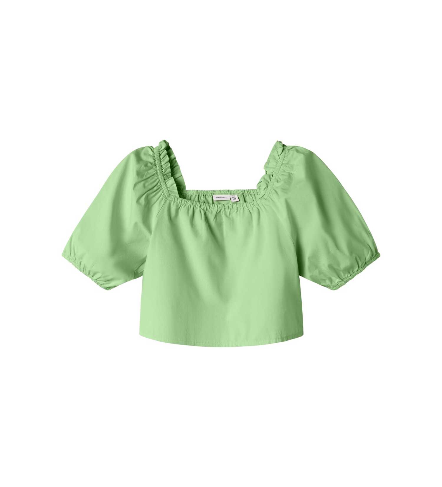 ბავშვის პერანგი/ბლუზი NAME IT - NKFFABOW CROPPED SS TOP