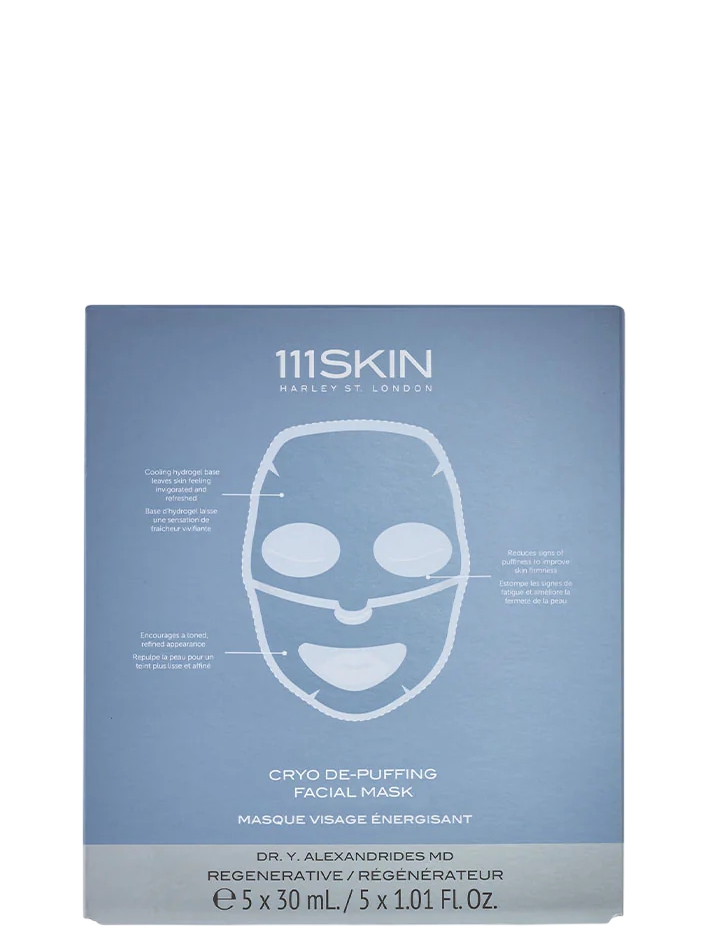 111SKIN De-Puffing შეშუპების საწინააღმდეგო სახის ნიღაბი