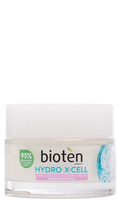 Bioten Hydro X-Cell სახის კრემი მგრძნობიარე კანისთვის 50 მლ