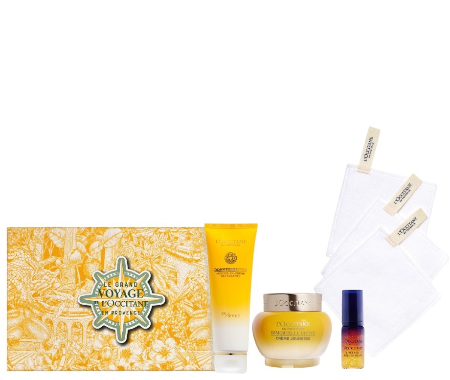 L'Occitane Immortelle Divine სასაჩუქრე ნაკრები