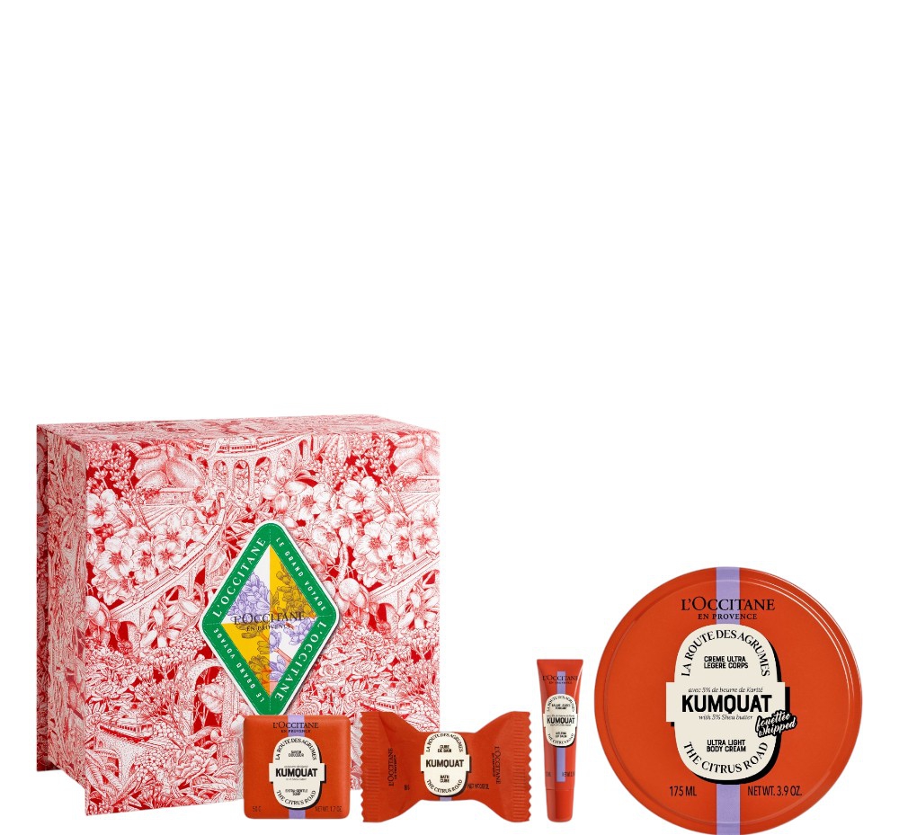 L'Occitane Kumquat Limited Edition სასაჩუქრე ნაკრები