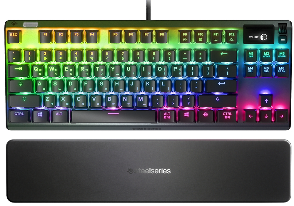 SteelSeries Apex 7 TKL Red Switch Gaming Keyboard Black