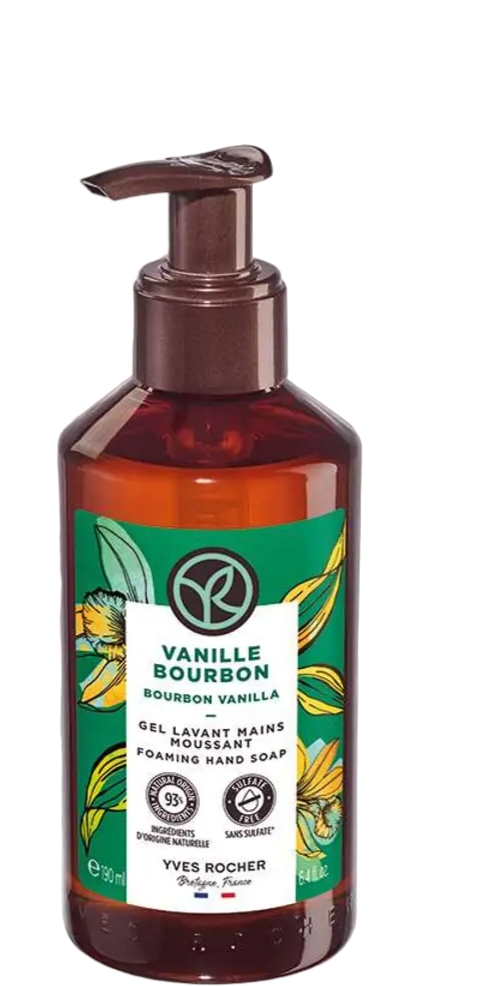 Yves Rocher Bourbon Vanilla თხევადი საპონი 190 მლ