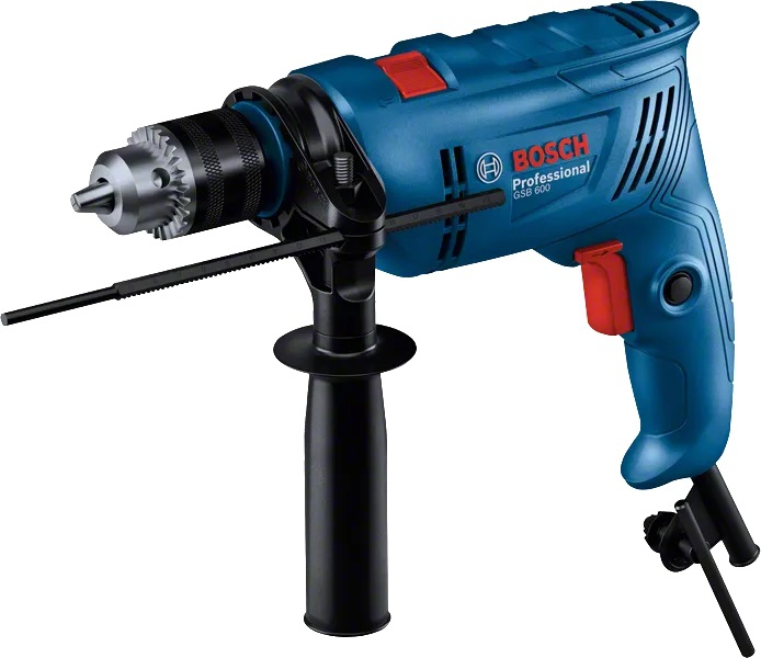 ბურღი Bosch  GSB 600 Professional Drill Blue