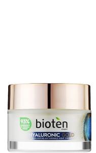 Bioten Hyaluronic Gold Night სახის კრემი 50 მლ
