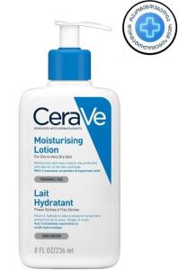 CeraVe დამატენიანებელი ლოსიონი მშრალი კანისთვის 236 მლ