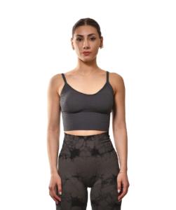 Fitroom, სპორტული ტოპი, ზომა - X Small, Grey power