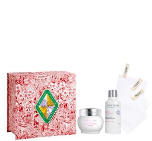 L'Occitane Reine Blanche სახის მოვლის ნაკრები