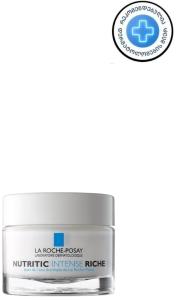 La Roche-Posay Nutritic Intense Riche სახის მკვებავი კრემი მშრალი კანის ინტენსიური აღდგენისთვის 50 მლ