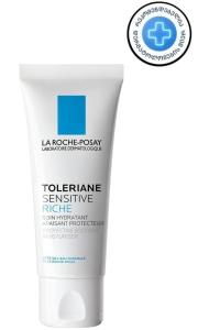 La Roche-Posay Toleriane სახის დამატენიანებელი კრემი მშრალი და მგრძნობიარე კანისთვის 40 მლ