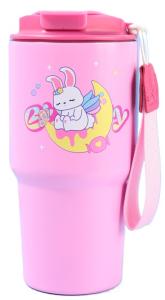 YOYOSO, თერმოსი, ვარდისფერი, 620 მლ