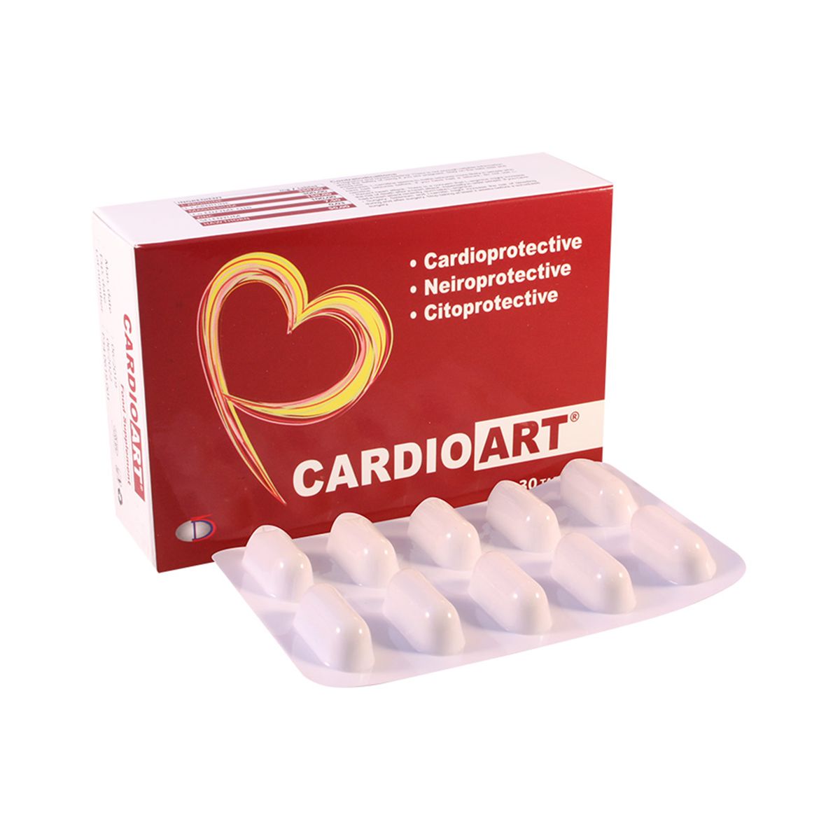 Cardioart - კარდიოარტი 30 ტაბლეტი