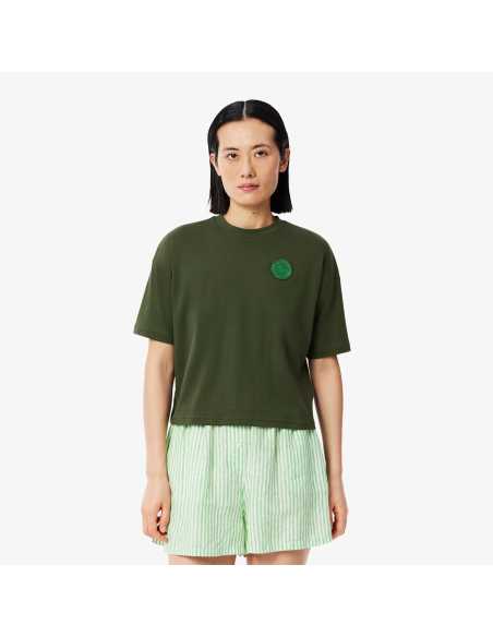 მაისურები Lacoste - Lacoste Paris Badge Accent Jersey T-shirt