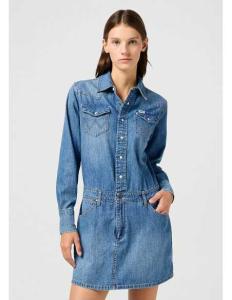 კაბა WRANGLER - LS DENIM DRESS