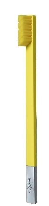 Apriori Slim Sunflower Yellow Silver Soft კბილის ჯაგრისი