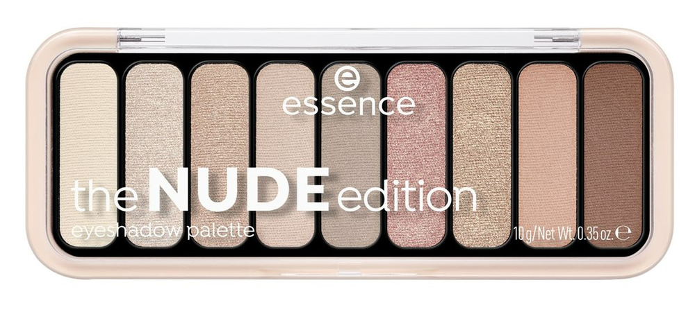 Essence Nude თვალის ჩრდილების პალიტრა