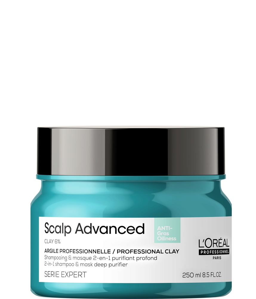 L'Oreal Professionnel Scalp Advanced  თმის გამწმენდი თიხა 250 მლ
