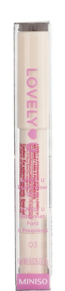 Miniso Lovely U თვალის ჩრდილი 03