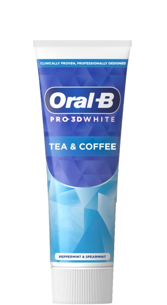 Oral-B Pro 3D White Tea & Coffe კბილის პასტა