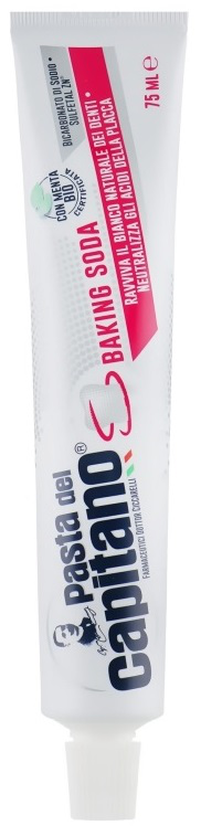 Pasta del Capitano Baking Soda კბილის პასტა
