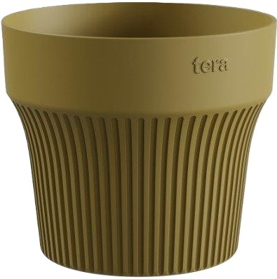 Tera, Tiny, ყვავილის ქოთანი, ყვითელი, ⌀12 სმ