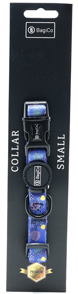 ბაგიკო, ძაღლის საყელო, Pat-Blue D, ზომა S